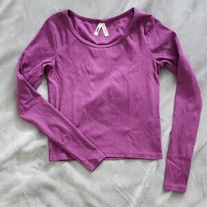 Pact Long Sleeve Ribbed Top